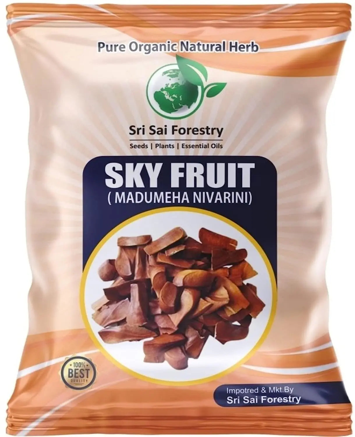 Sky Fruit Seeds for Diabetes - Unpeeled SRI SAI FORESTRY