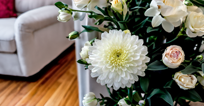 White Chrysanthemum Flower Seeds, Sevanti, White Shevanti Flower Color Seed Ornamental Plant Flower Seed for Home Garden Terrace Apartments Balcony SRI SAI FORESTRY