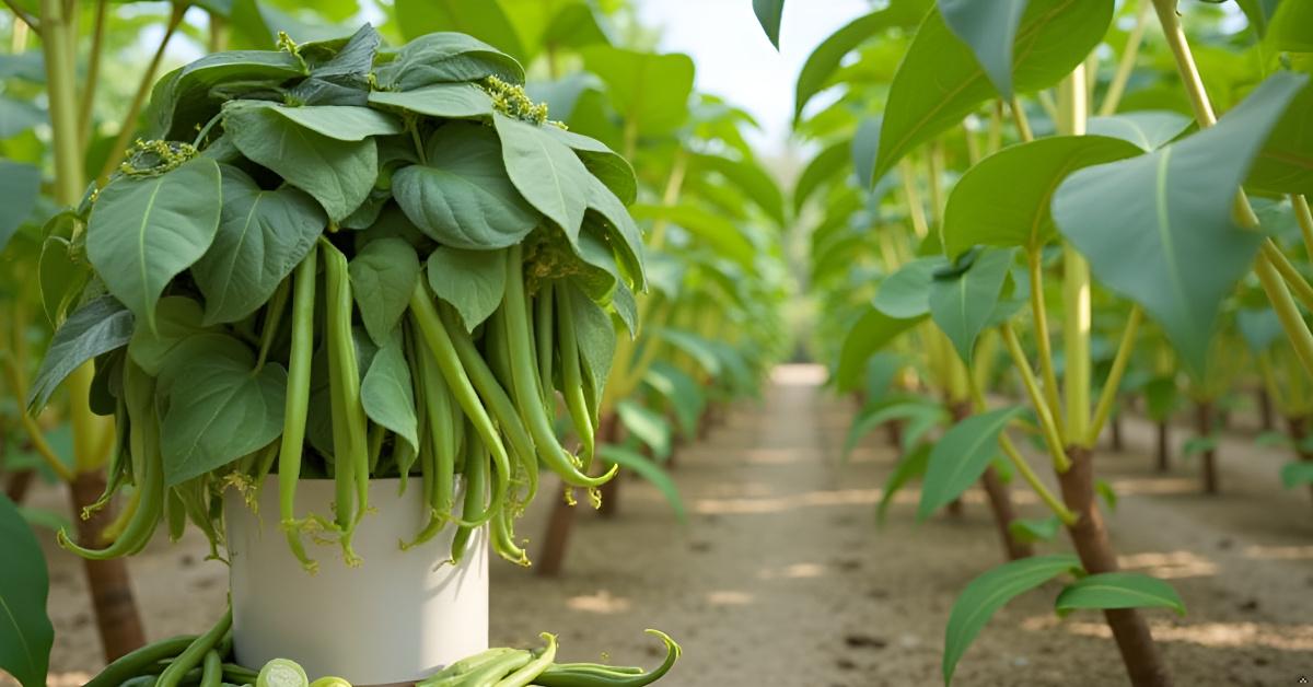 Beans Seeds for Planting | French Beans | Farasbi | Sem | Chikkudu | Avarakkai | Sheem | Barbati | Phali | Organic Vegetable Seeds for Home Garden Terrace Balcony SRI SAI FORESTRY