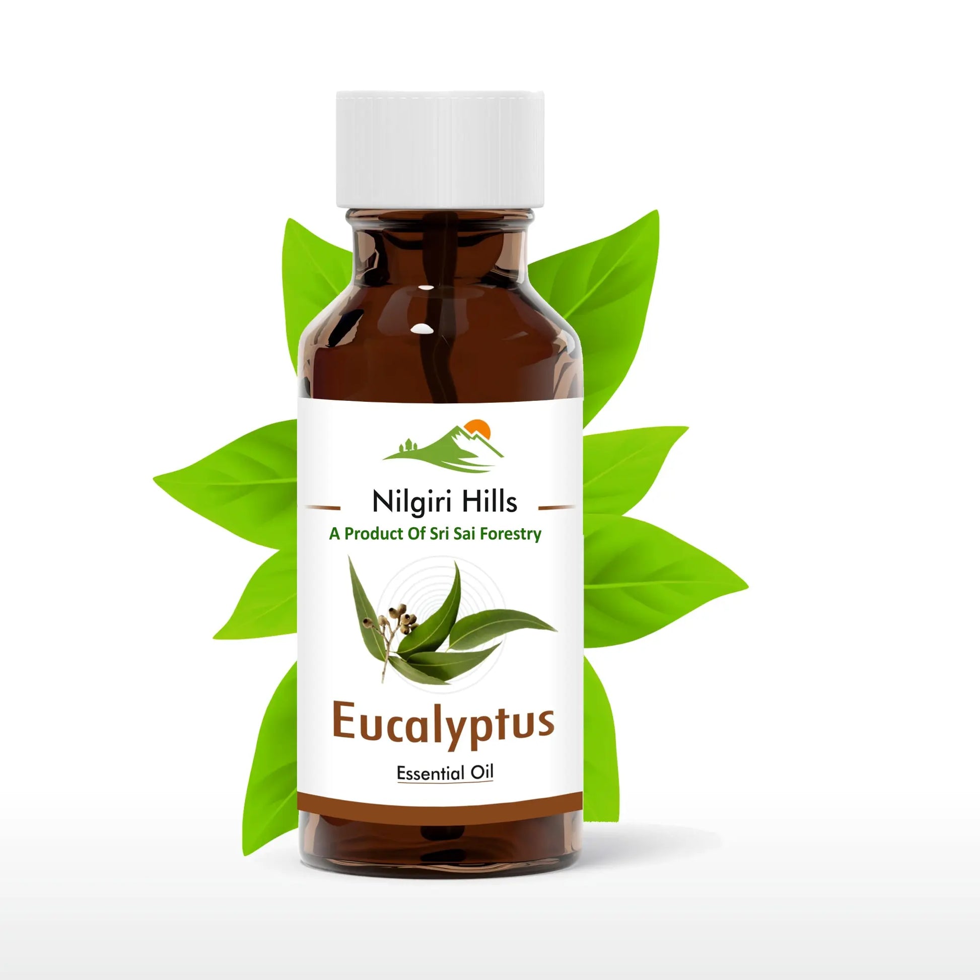 Eucalyptus (Nilgiri) Essential Oil - Therapeutic Grade SRI SAI FORESTRY