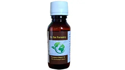 Eucalyptus (Nilgiri) Essential Oil - Therapeutic Grade SRI SAI FORESTRY