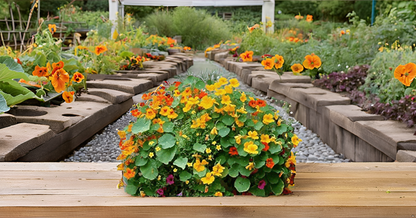 Nasturtium Mixed Color Climbing Flower Seeds, Jewel of Africa SRI SAI FORESTRY