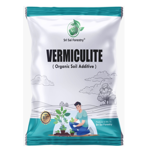 Vermiculite for Gardening & Hydroponics | 100% Natural, Non-Toxic & Chemical-Free | Improves Soil Aeration, Drainage, & Water Retention | Ideal for Potting Mix, Seed Starting SRI SAI FORESTRY