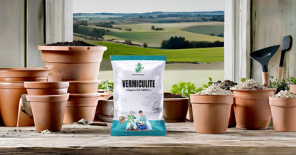 Vermiculite for Gardening & Hydroponics | 100% Natural, Non-Toxic & Chemical-Free | Improves Soil Aeration, Drainage, & Water Retention | Ideal for Potting Mix, Seed Starting SRI SAI FORESTRY