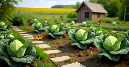 Cabbage Seeds for Planting (Patta Gobi, Kobi, Muttaikos) Vegetable Seed for Balcony, Terrace &amp; Home Kitchen Garde SRI SAI FORESTRY