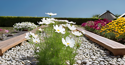 Cosmos Flower Seeds – Multi-Color Ornamental Mix for Apartments & Gardens SRI SAI FORESTRY